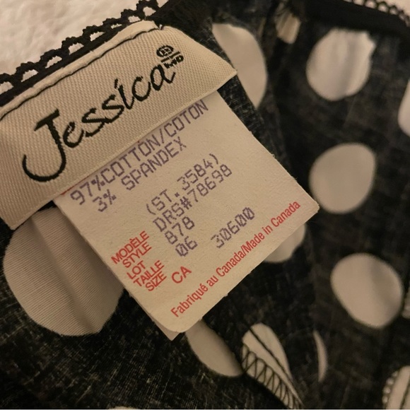 Classic B+W size 6 vintage style dress - Picture 2 of 4